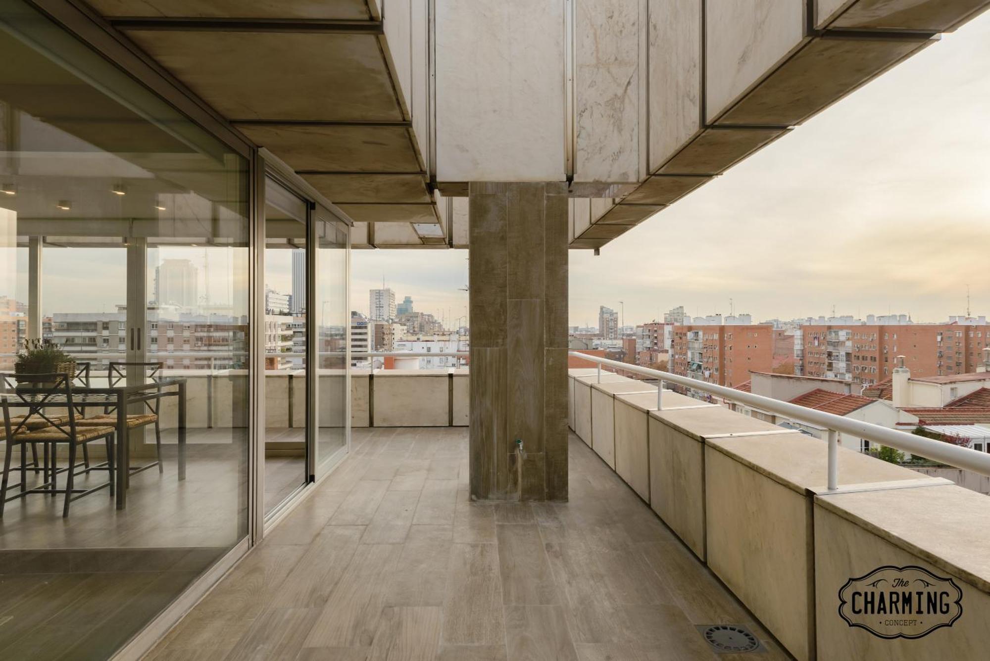 דירות מדריד Charming Eurobuilding 2 Terrace Exclusive - Plaza De Parking מראה חיצוני תמונה
